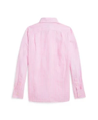 Polo Ralph Lauren Big Boys Striped Linen Shirt
