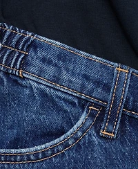 Mango Women's Maternity Wide Leg Jeans