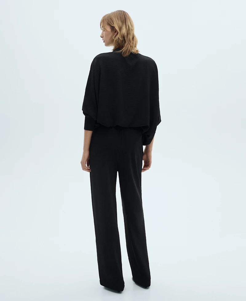 Mango Women's Straight Knitted Pants