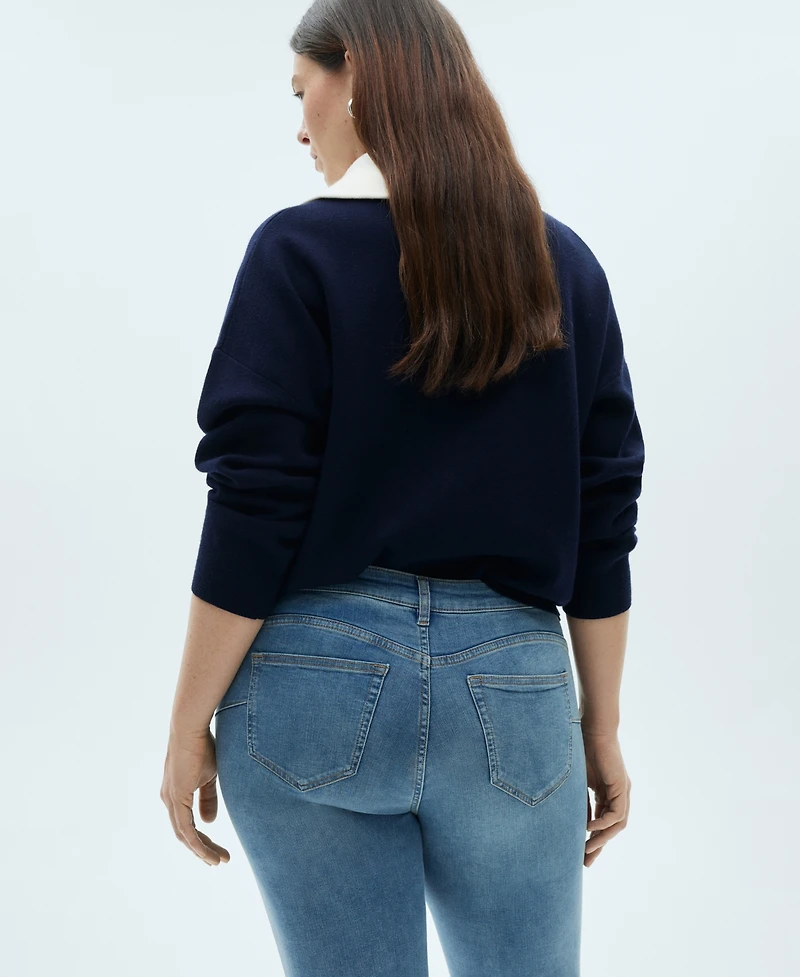 Mango Women's Skinny Pushup Jeans