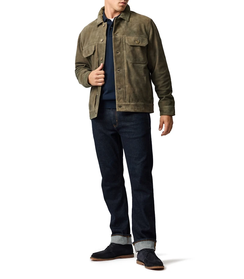 Rodd Gunn Men's Little River Leather Jacket