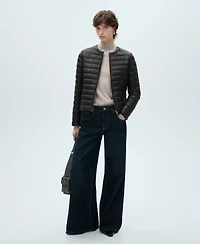 Mango Women's Pocket Quilted Jacket