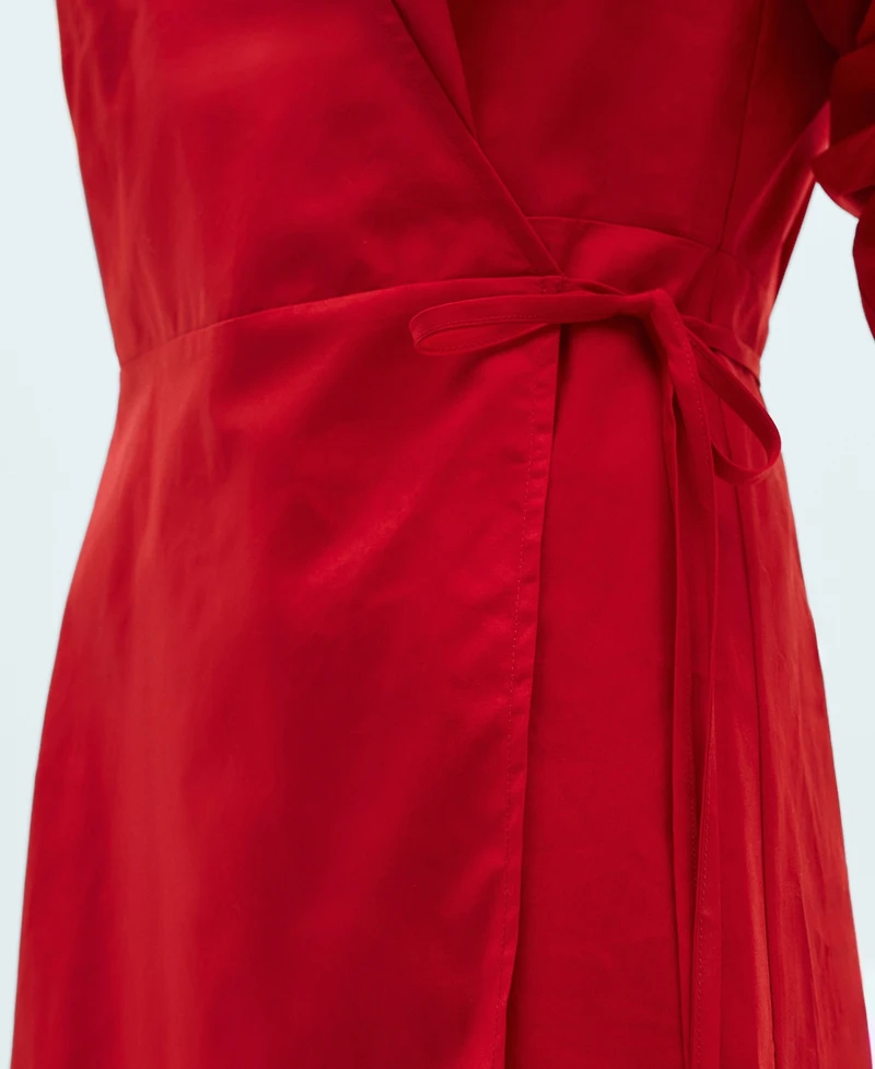 Mango Women's Cotton Wrap Dress