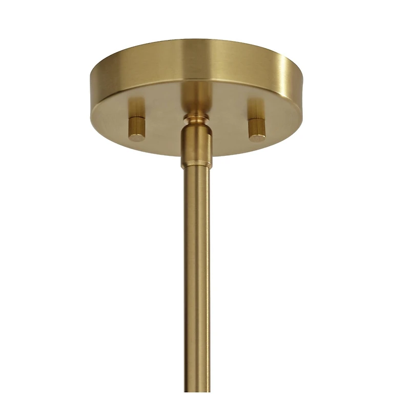 360 Lighting Williams 12" Modern Pendant Ceiling Light Fixture Dining Room Over Table Kitchen Island Dome Antique Brass Mini