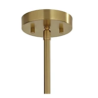 360 Lighting Williams 12" Modern Pendant Ceiling Light Fixture Dining Room Over Table Kitchen Island Dome Antique Brass Mini