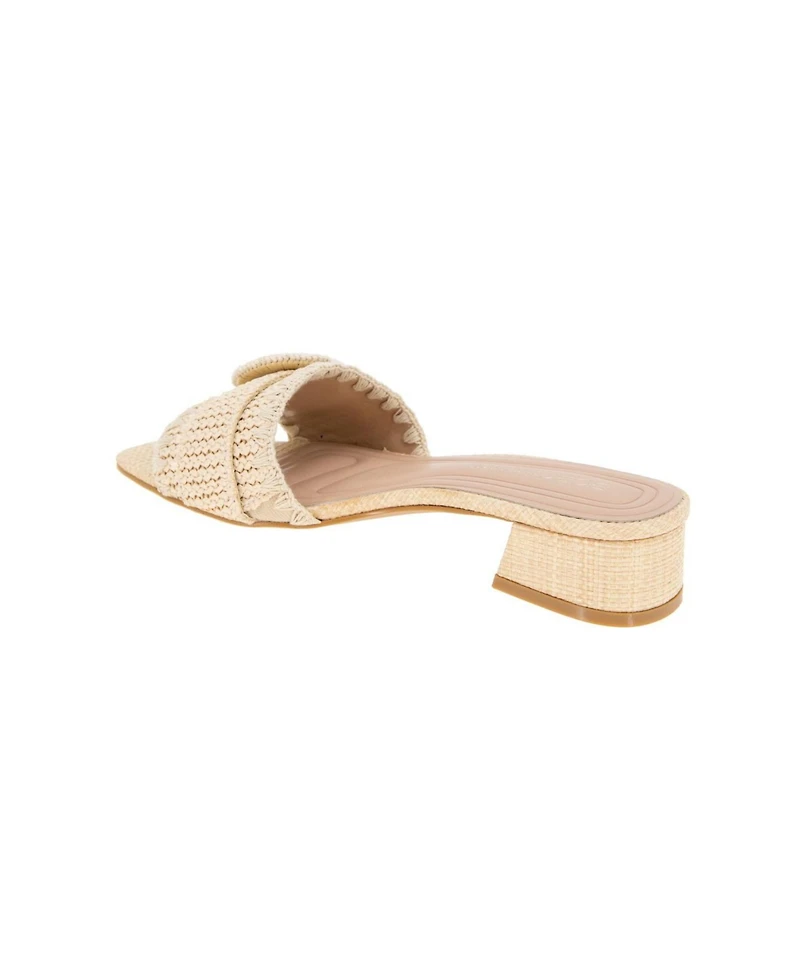 BCBGeneration Women's Camri Buckle Slide Sandals