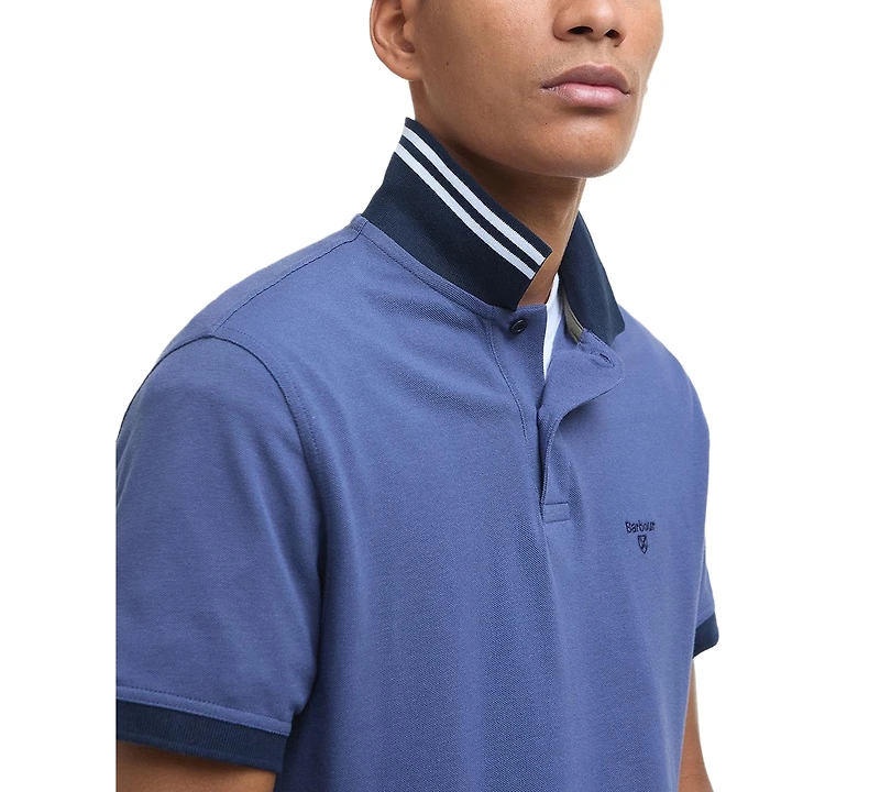 Barbour Men's Lynmouth Contrast Trim Short Sleeve Polo Shirt