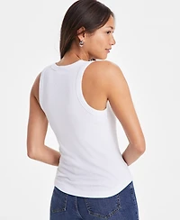 On 34th Women's Deep Curved-Hem Tank Top