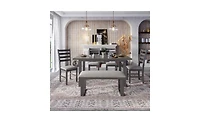 6-Pieces Family Furniture Set for Stylish and Comfortable Living Room Seating