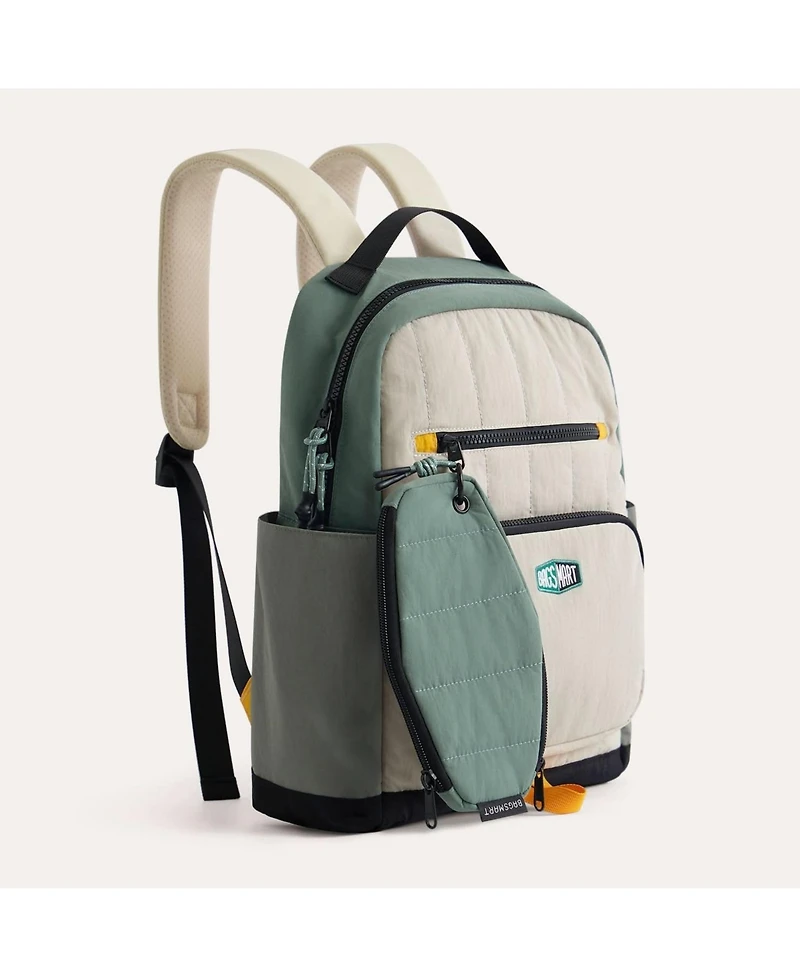 Bagsmart Walker 14L Featherlight Color Block Kids Backpack with Pencil Case