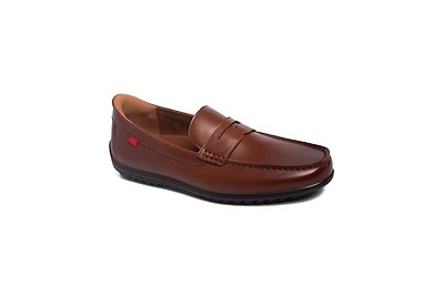 Marc Joseph New York Men's John Street Hands-Free Slip On Technology Penny Loafers