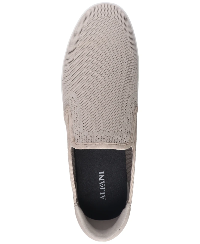Alfani Men's Garnerr Knit Slip-On Sneakers, Exclusively at Macy's