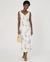 French Connection Women's Ennis Satin Sheath Dress