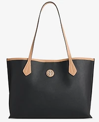 Giani Bernini Saffiano Pinched Extra-Large Tote, Exclusively at Macy's