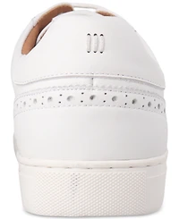 Bar Iii Men's Baronn Leather Lace-Up Wingtip Sneakers, Exclusively at Macy's