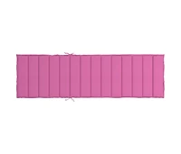 Sun Lounger Cushion Pink Oxford Fabric