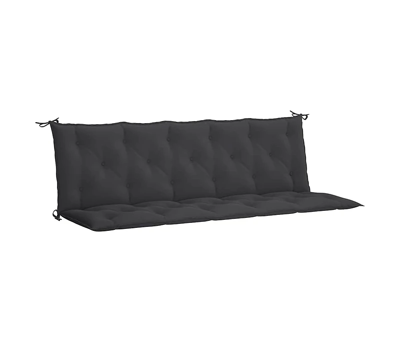 Garden Bench Cushion 70.9"x(19.7"+19.7")x2.8" Oxford Fabric