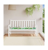 vidaXL Garden Bench Cushion Multicolor 59.1"x19.7"x2.8" Oxford Fabric