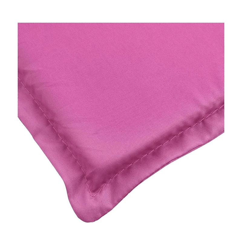 vidaXL Sun Lounger Cushion Pink Oxford Fabric