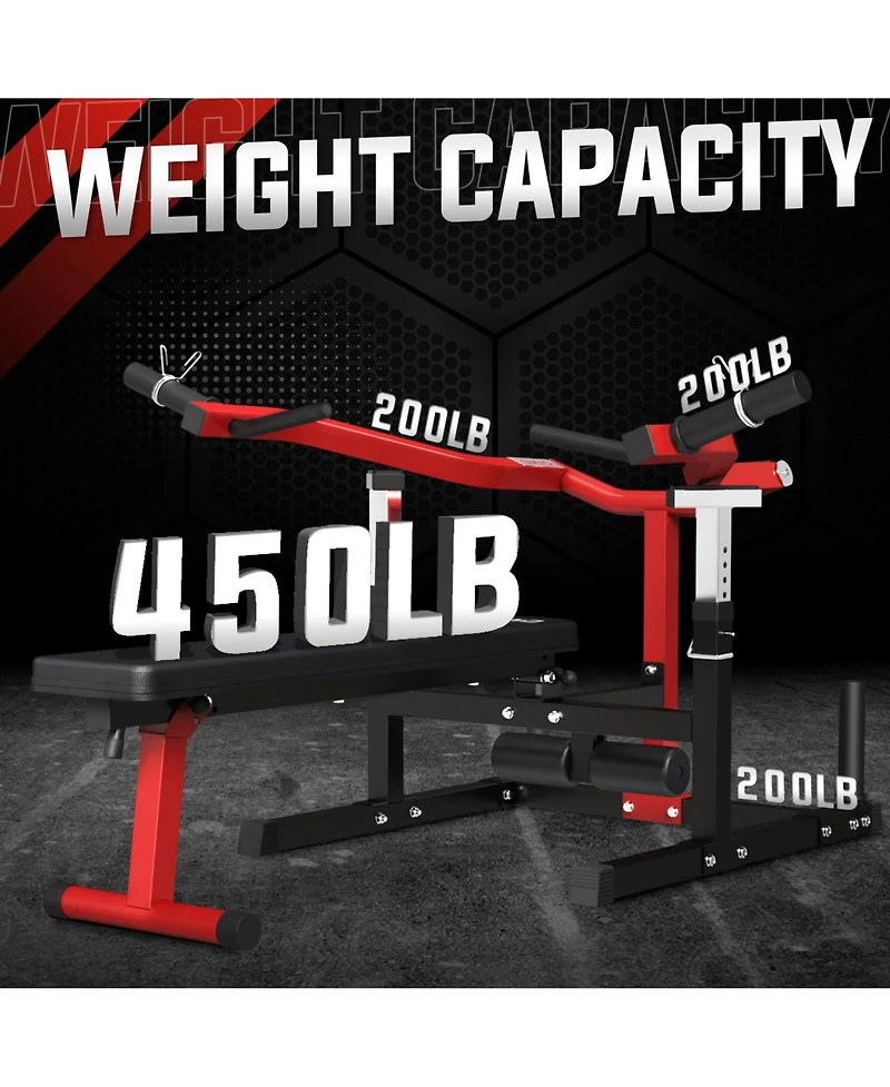 Mikolo Chest Press Machine, 1050LBS Bench Press Machine with Independent Converging Arms, Adjustable Flat Incline Bench for Chest, Ab Workouts, Should