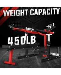 Mikolo Chest Press Machine, 1050LBS Bench Press Machine with Independent Converging Arms, Adjustable Flat Incline Bench for Chest, Ab Workouts, Should