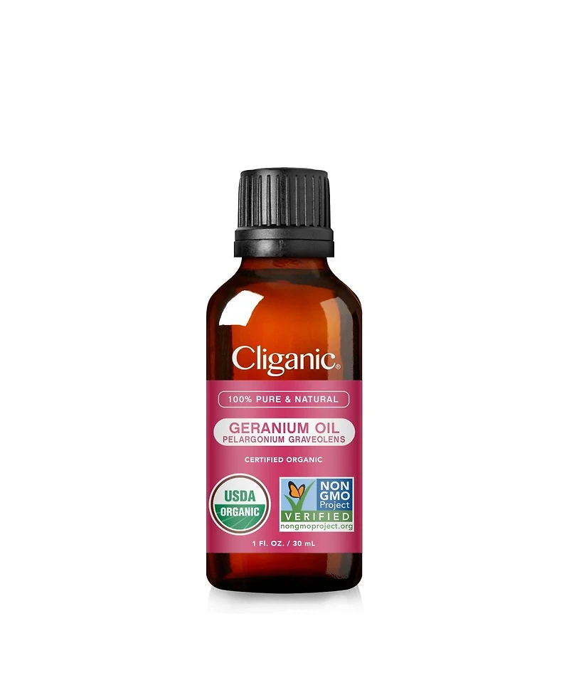 Cliganic Organic Geranium Essential Oil