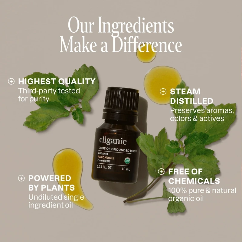 Organic Patchouli Essential Oil