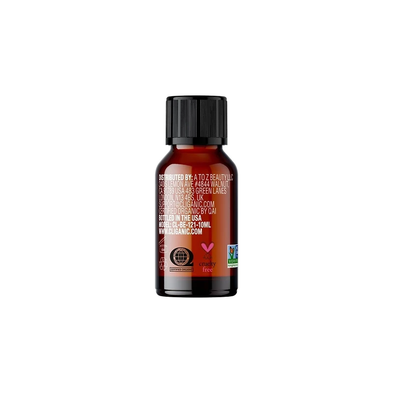 Cliganic Organic Rose Geranium Essential Oil