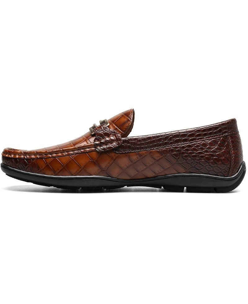 Stacy Adams Men's Embrey Moc Toe Bit Slip On Loafer