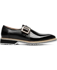 Stacy Adams Men's Bartram Plain Toe Monk Strap Shoe