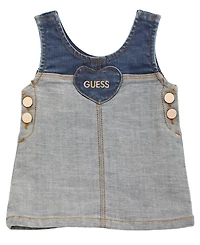 Guess Baby Girl 2-Piece Jersey Bodysuit and Denim Skirtall