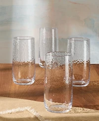 Oake Textured Highball Glasses, Set of 4, Exclusively at Macy's