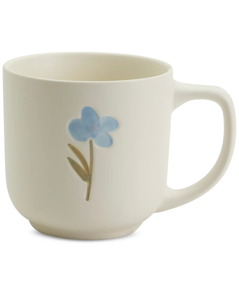 Haven Assorted Floral Stoneware Mugs, Set of 4