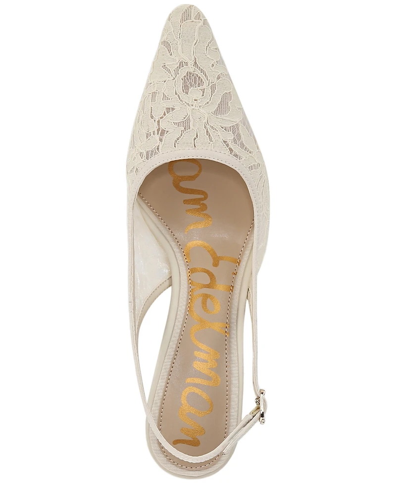 Sam Edelman Women's Bianka Slingback Mesh Pumps