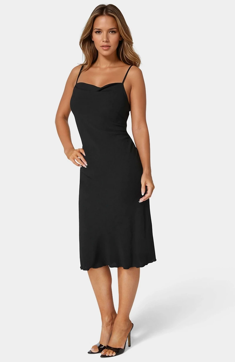 Bebe Women's Slip Midi Dress