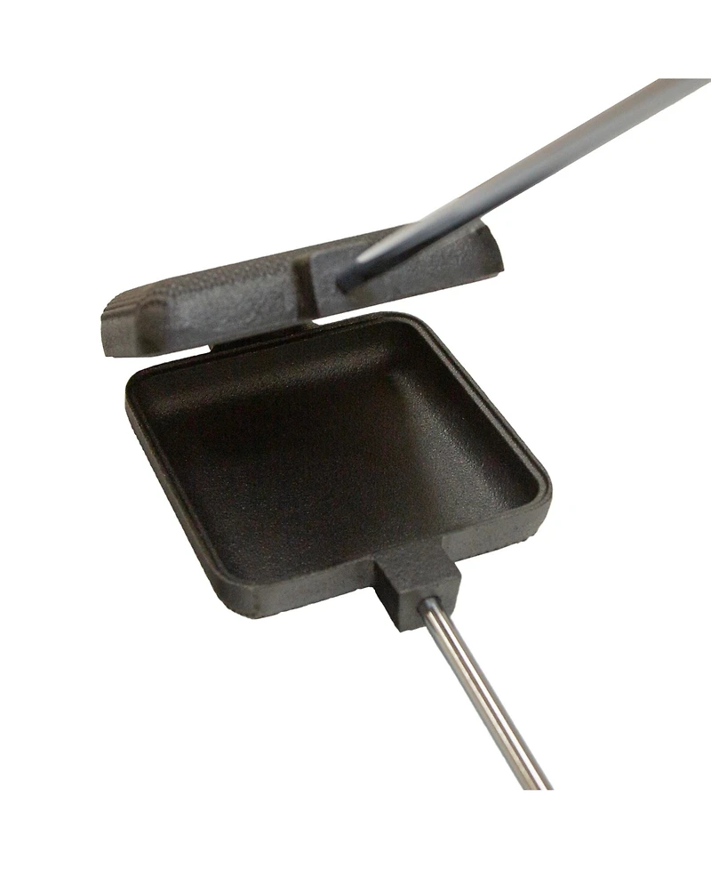 Stansport Cast Iron Square Pie Iron