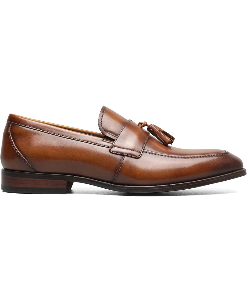 Stacy Adams Men's Keeler Moc Toe Tassel Slip On Loafer