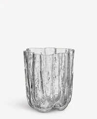 Kosta Boda 4.8" Crackle Crystal Glass Vase