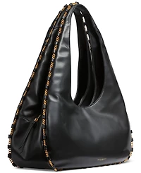 Donna Karan New York Batiste Triple Compartment Leather Shoulder Bag
