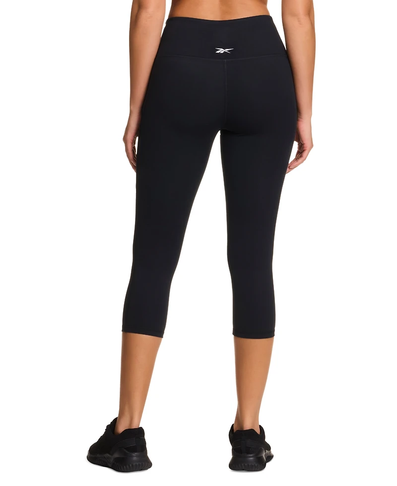 Reebok Women's Id Train Pull-On Capri Leggings