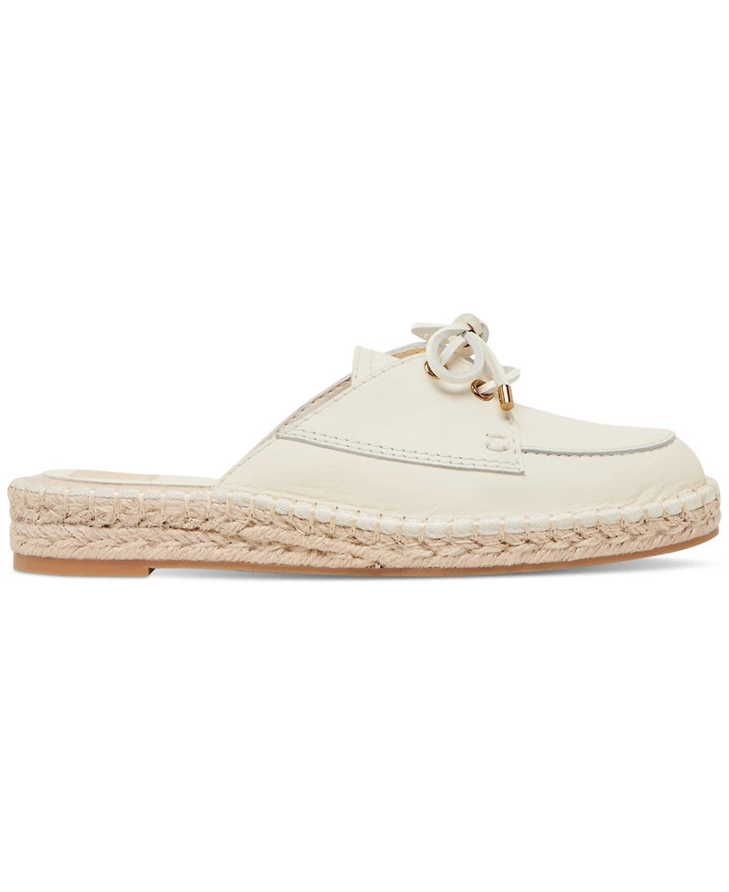 Dolce Vita Women's Hatie Bow Espadrille Boat Slide Mules
