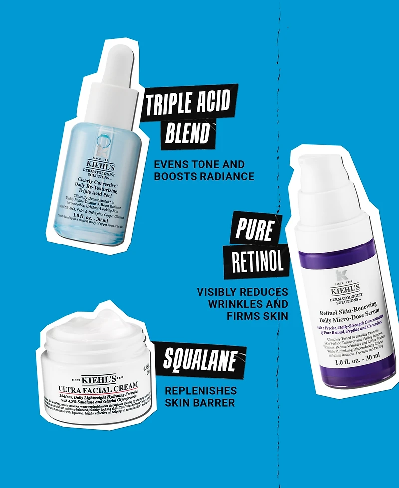 Kiehl's Since 1851 3-Pc. Hydrate, Treat & Repeat Skincare Set