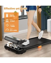 Under Desk Walking Pad Treadmill for Home/Office with Watch-Like Remote Control