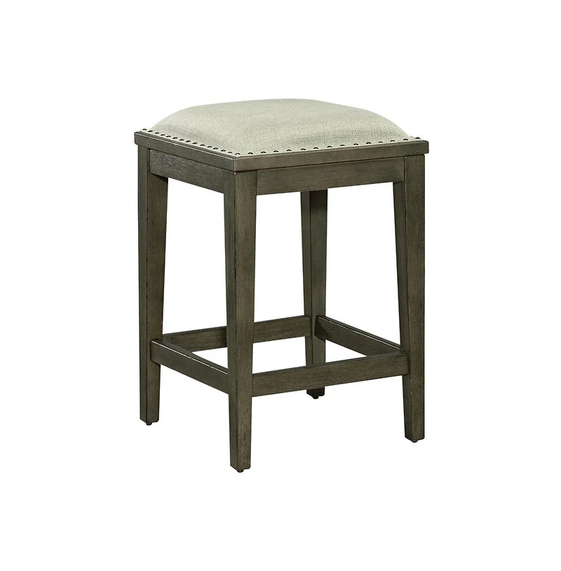 Liberty Furniture Americana Farmhouse Upholstered Console Stool