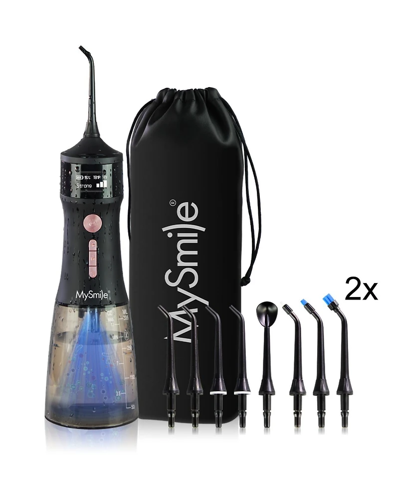 LP221 Cordless Water Flosser with Refill Jet Tips Bundle