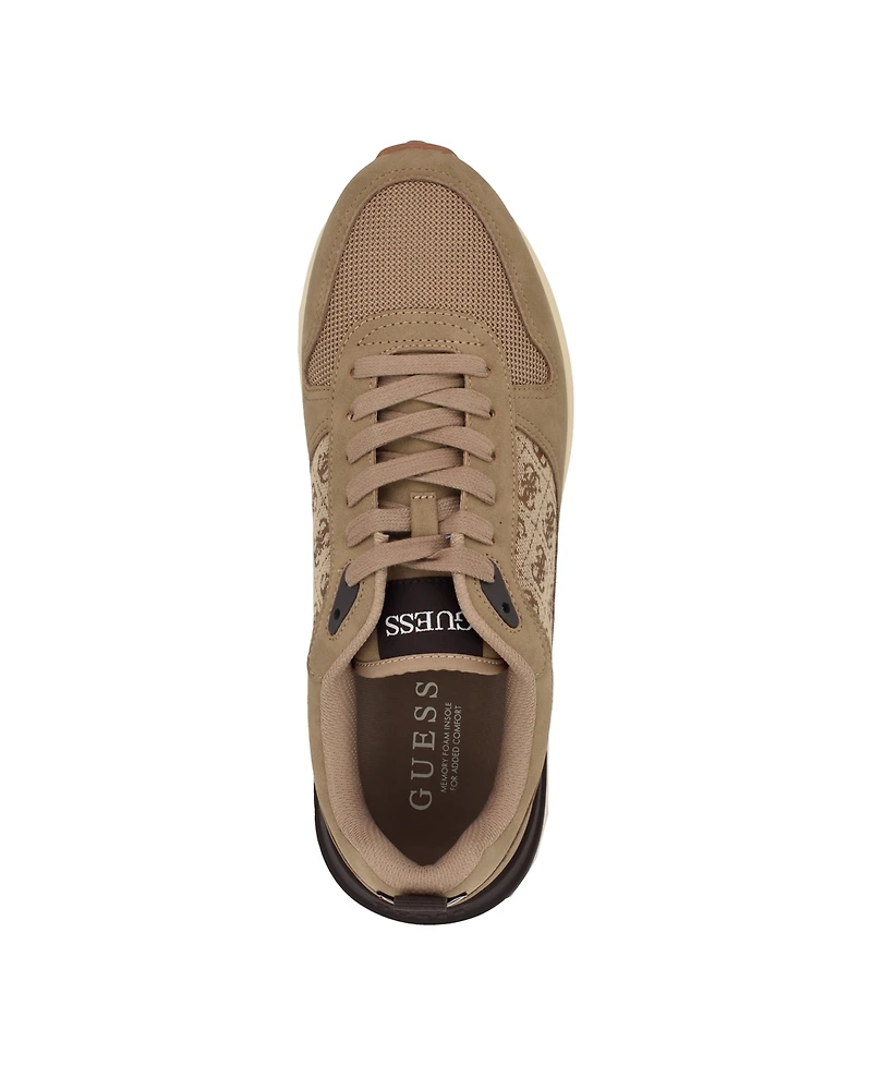 Guess Men's Olivos Branded Fashion Jogger Sneakers