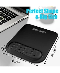 memzuoix Ergonomic Mouse Pad + Usb Wired Mouse for Laptop, Desktop, Pc, MacBook