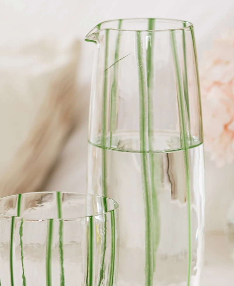Vietri Nuovo Stripe Pitcher