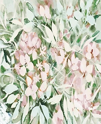 CounterArt Blushing Summer Hardboard Cork Placemats, Set of 4