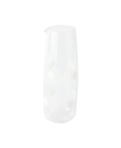 Vietri Drop Glass Pitcher